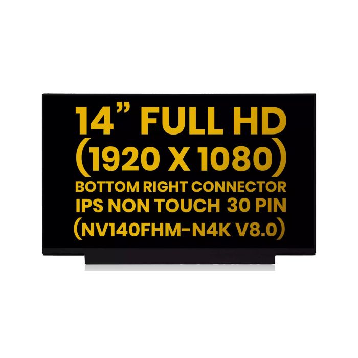 14" LCD Panel (1920x1080, 30 Pin IPS FHD) für Lenovo/ HP/ Dell/ Acer/ ASUS