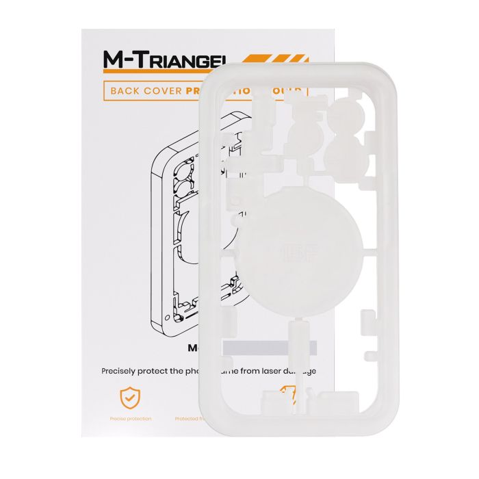 Laser-Schutzform für iPhone 15 Pro (M-Triangel)