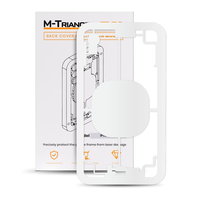 Laser-Schutzform für iPhone XR (M-Triangel)