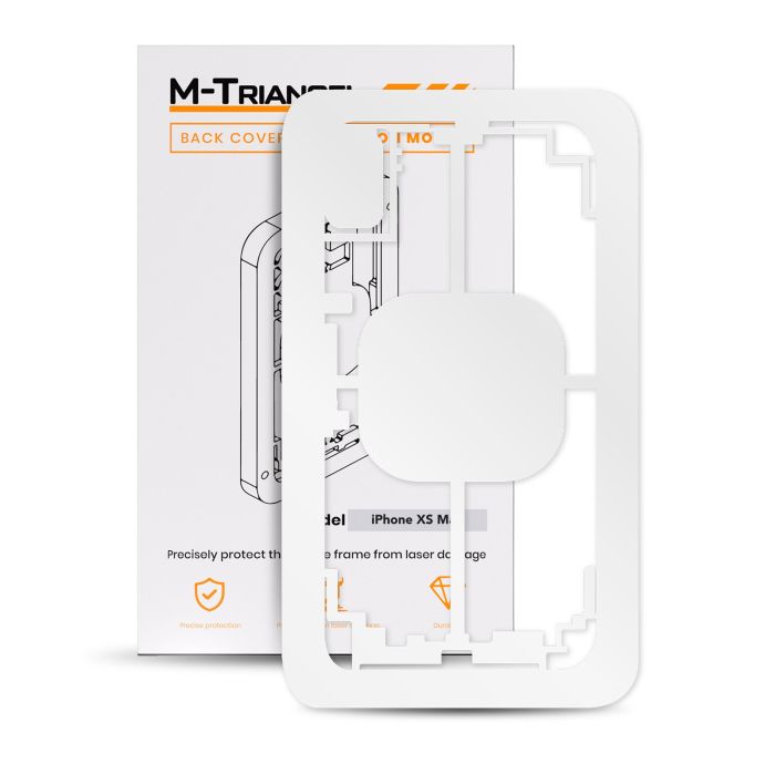 Laser-Schutzform für iPhone XS Max (M-Triangel)