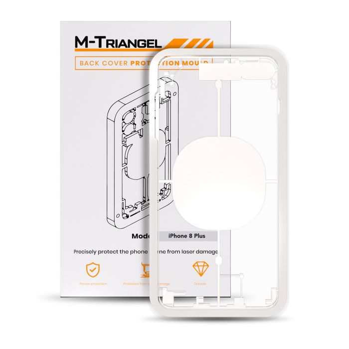 Laser-Schutzform für iPhone 8 Plus (M-Triangel)