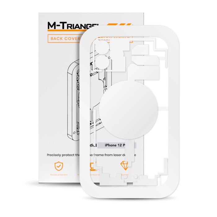Laser-Schutzform für iPhone 12 Pro (M-Triangel)
