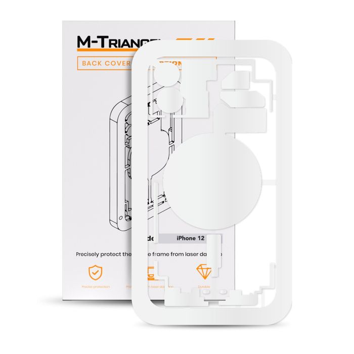 Laser-Schutzform für iPhone 12 (M-Triangel)