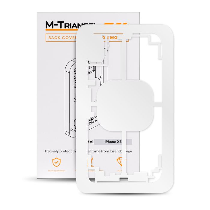 Laser-Schutzform für iPhone XS (M-Triangel)