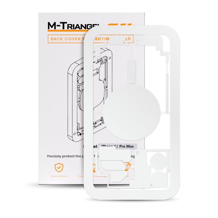 Laser-Schutzform für iPhone 12 Pro Max (M-Triangel)