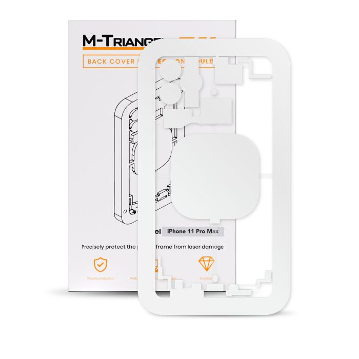 Laser-Schutzform für iPhone 11 Pro Max (M-Triangel)