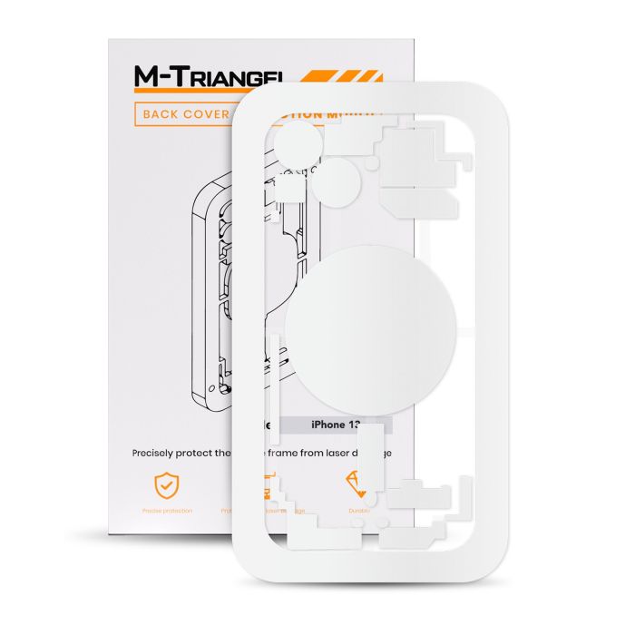 Laser-Schutzform für iPhone 13 (M-Triangel)