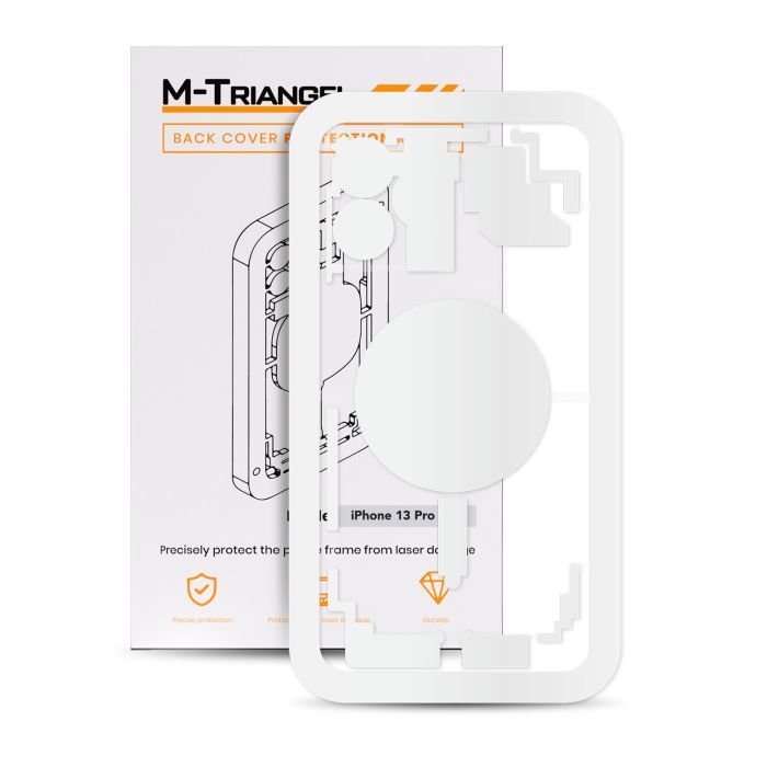 Laser-Schutzform für iPhone 13 Pro Max (M-Triangel)