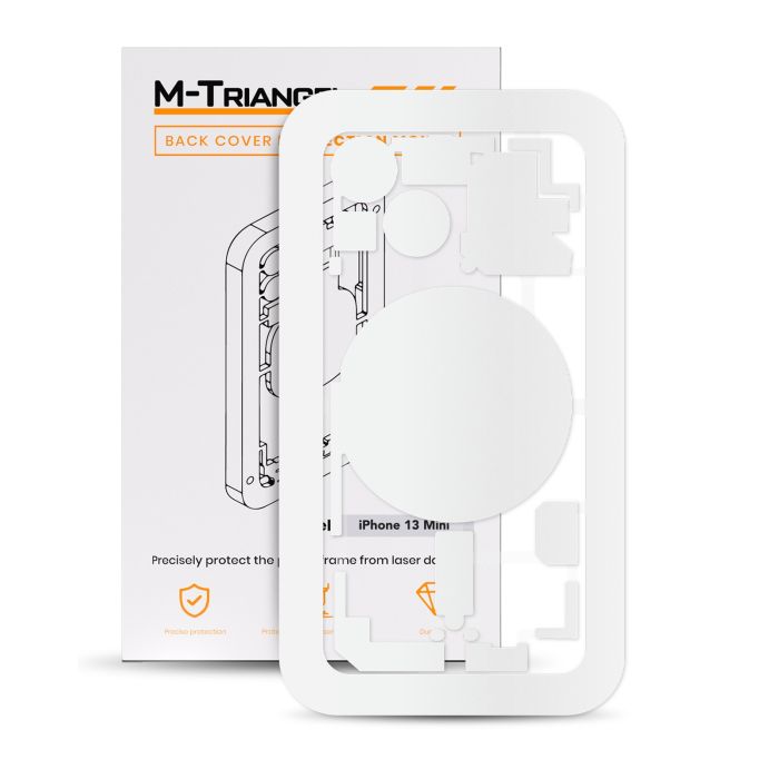 Laser-Schutzform für iPhone 13 Mini (M-Triangel)