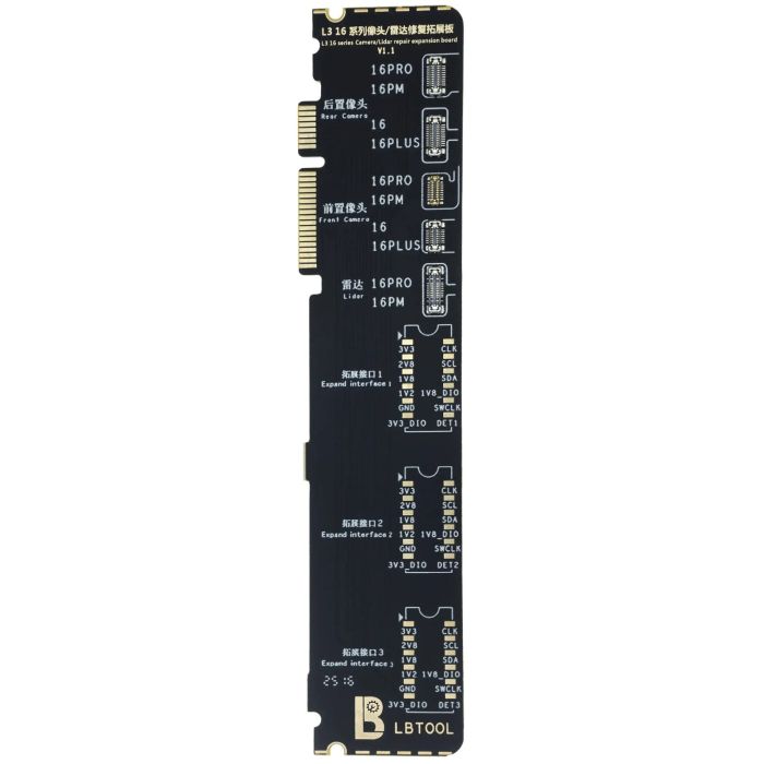 Rückkamera/Radar Lese-/Schreib-Adapterplatine für iPhone 16 Serie (LB TOOL)