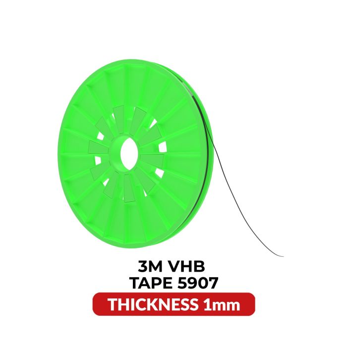 doppelseitiges Acryl-Klebeband (1 mm x 25 m) (3M Modell VHB 5907)