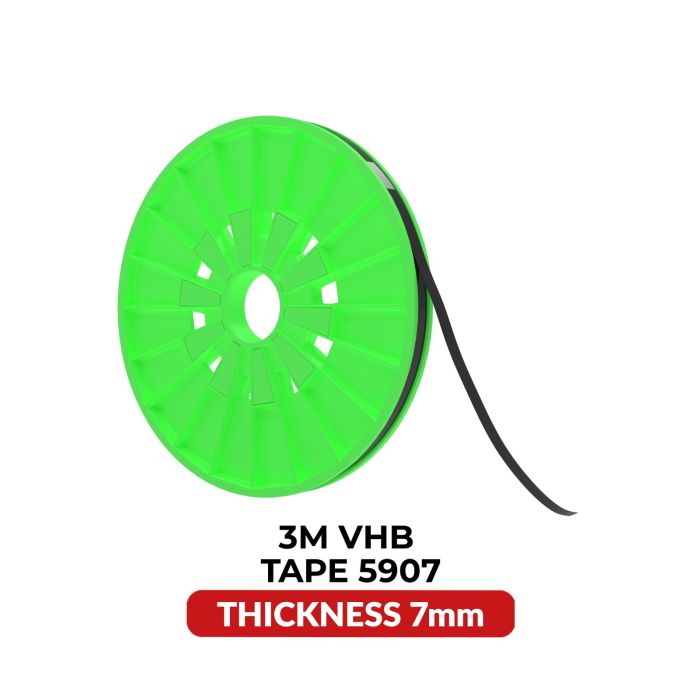 doppelseitiges Acryl-Klebeband (7 mm x 25 m) (3M Modell VHB 5907)