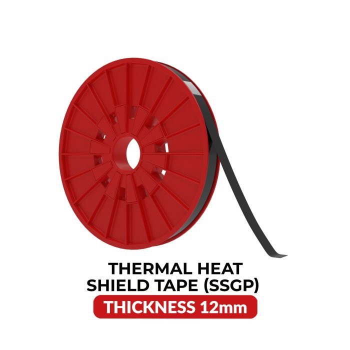 SSGP Hitzeschutz-Klebeband (12 mm x 25 m)