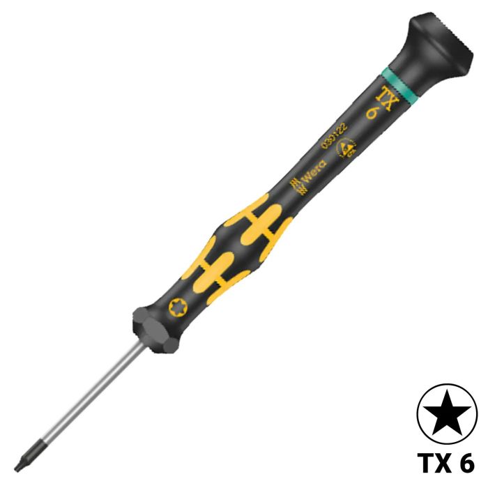 Wera Kraftform Micro ESD Torx-Schraubendreher TX 6 X 40 mm (1567)