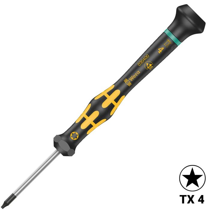 Wera Kraftform Micro ESD Torx-Schraubendreher TX 4 X 40 mm (1567)