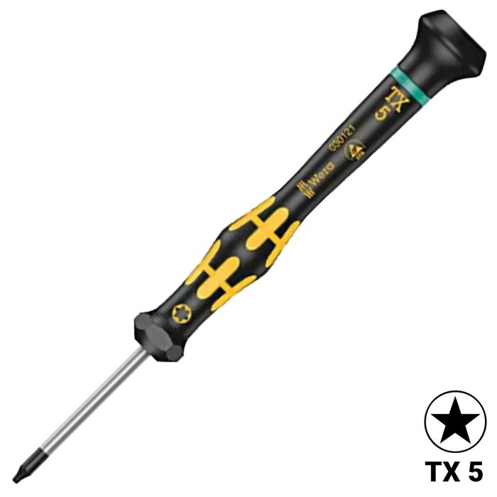 Wera Kraftform Micro ESD Torx-Schraubendreher TX 5 X 40 mm (1567)
