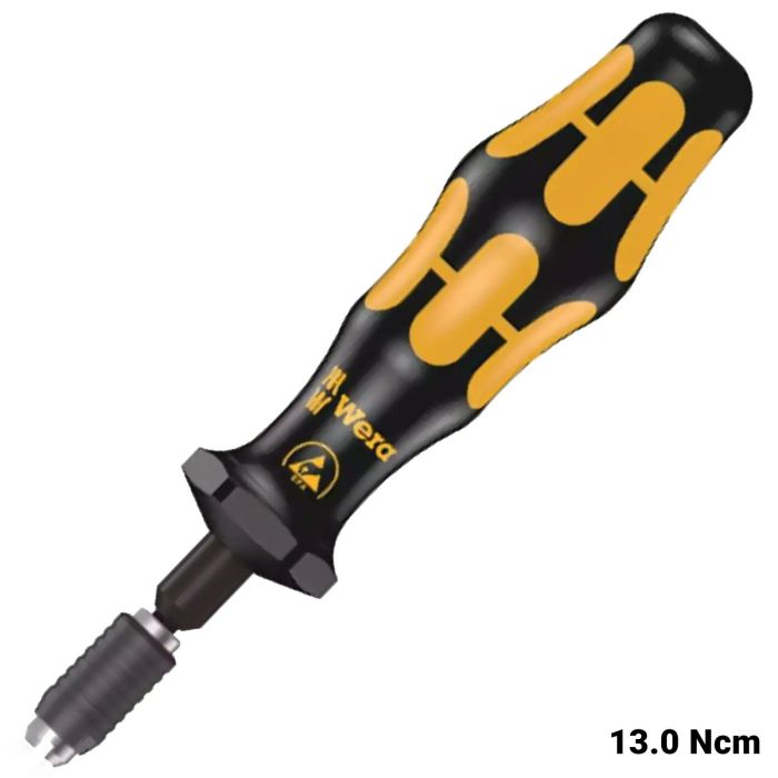 Wera 7455 ESD Pre-Set Kraftform Drehmoment-Schraubendreher (0.1-1.0 Nm)