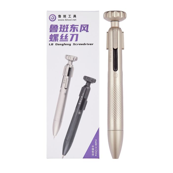 LB Dongfeng 4 in 1 Multifunction Schraubendreher (Silber)