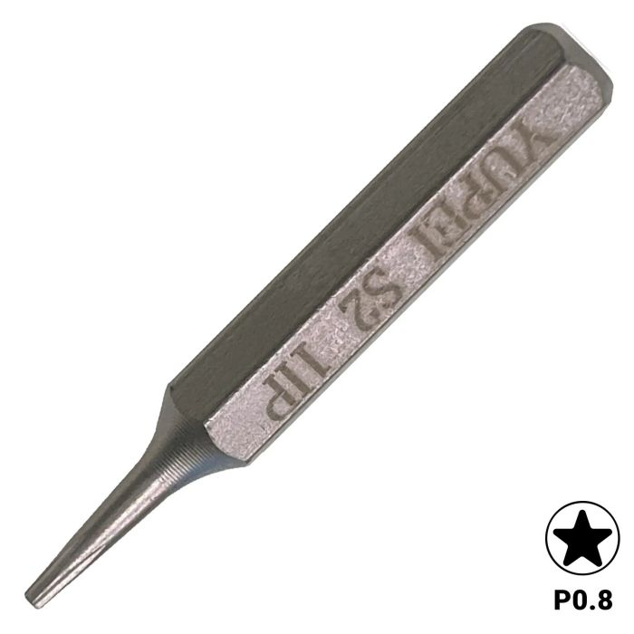 S2-Stahl Schraubendreher-Bit (P0.8)