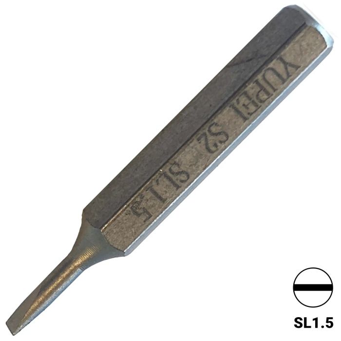S2-Stahl Schraubendreher-Bit (SL1.5)