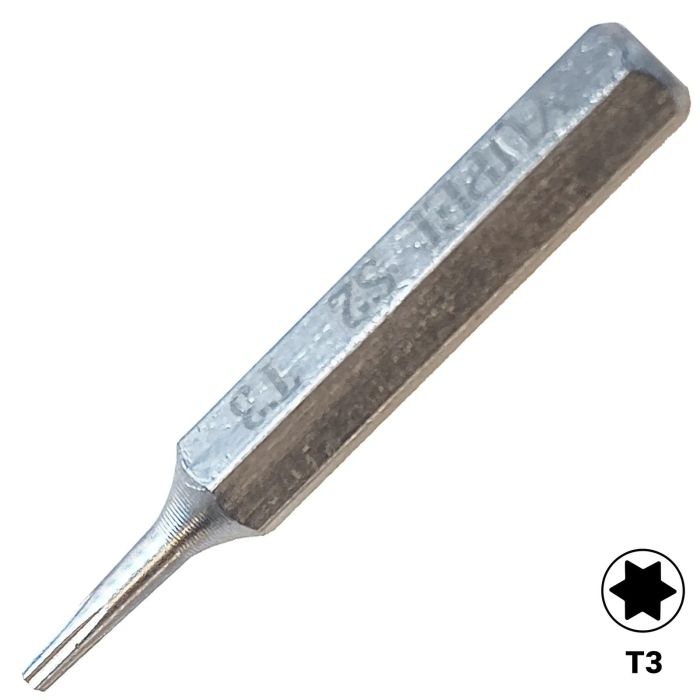 S2-Stahl Schraubendreher-Bit (T3)