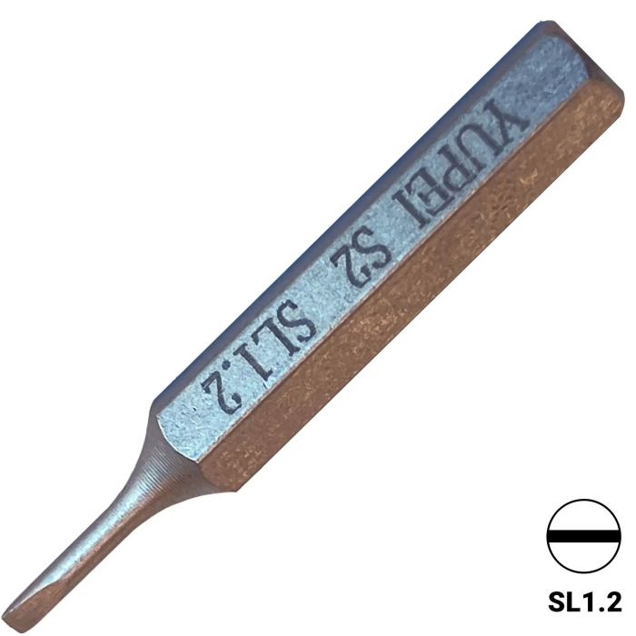 S2-Stahl Schraubendreher-Bit (SL1.2)