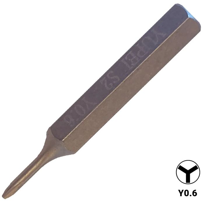 S2-Stahl Schraubendreher-Bit (Y0.6)
