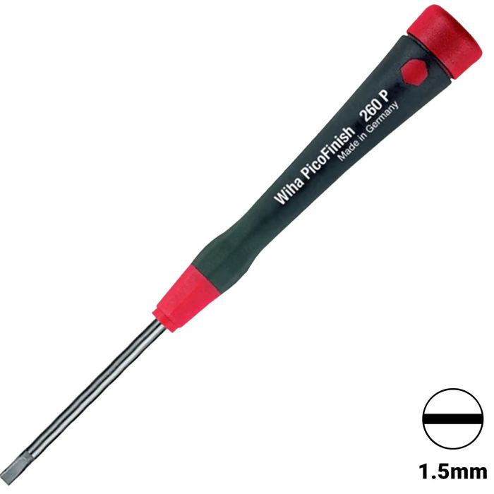 Wiha PicoFinish Schlitz-Schraubendreher 1.5mm x 40mm
