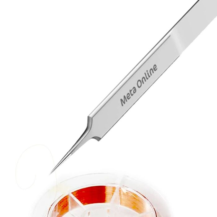 PolarTronix Mikrolöt-Pinzette gerade ultrafein 0,15 mm unmagnetisch ESD-sicher