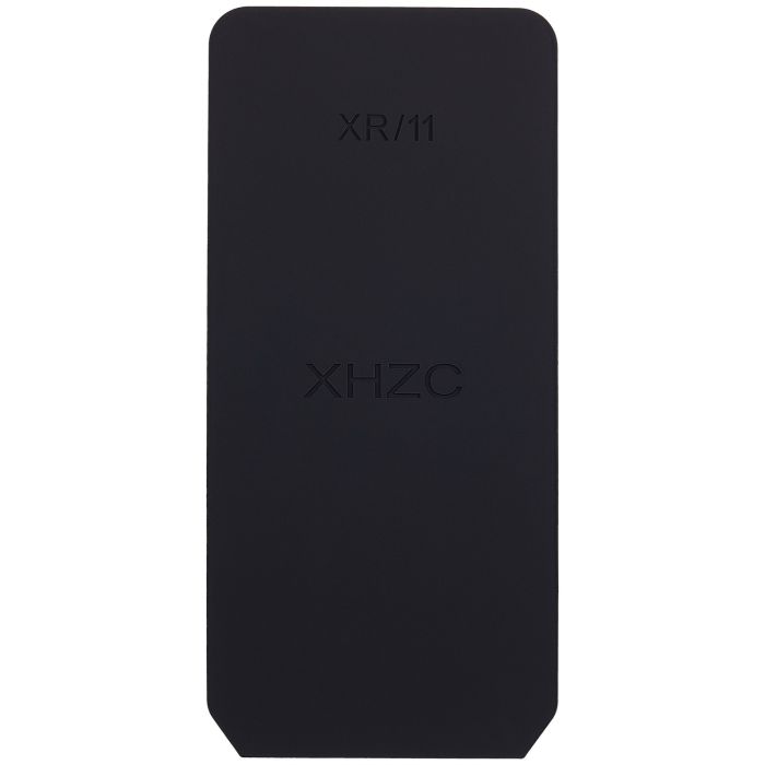 Schwarze Silikonmatte für iPhone XR / 11