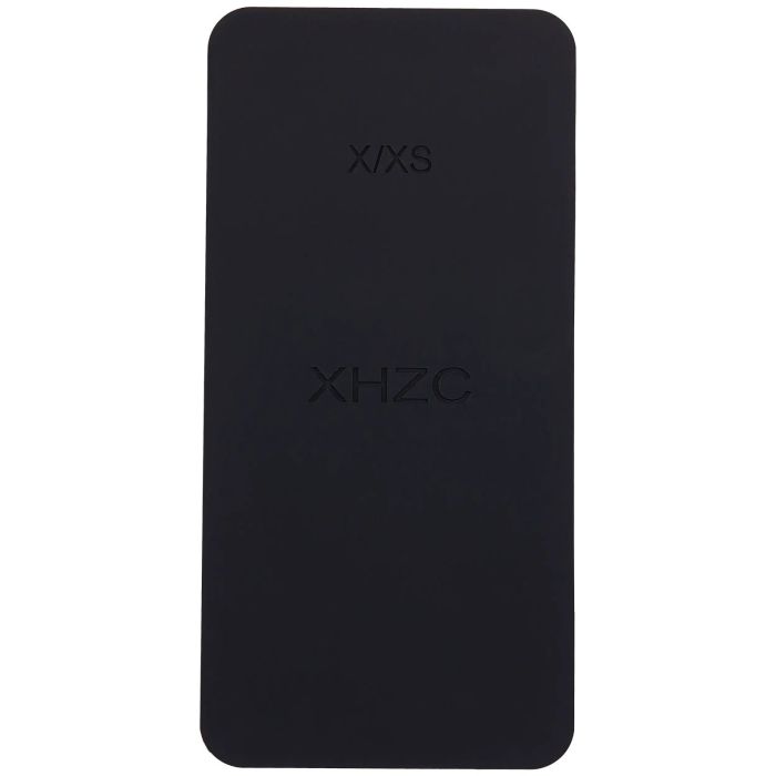 Schwarze Silikonmatte für iPhone X / XS