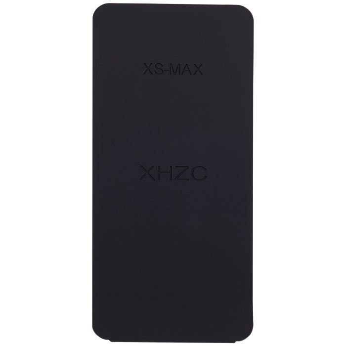 Schwarze Silikonmatte für iPhone XS Max