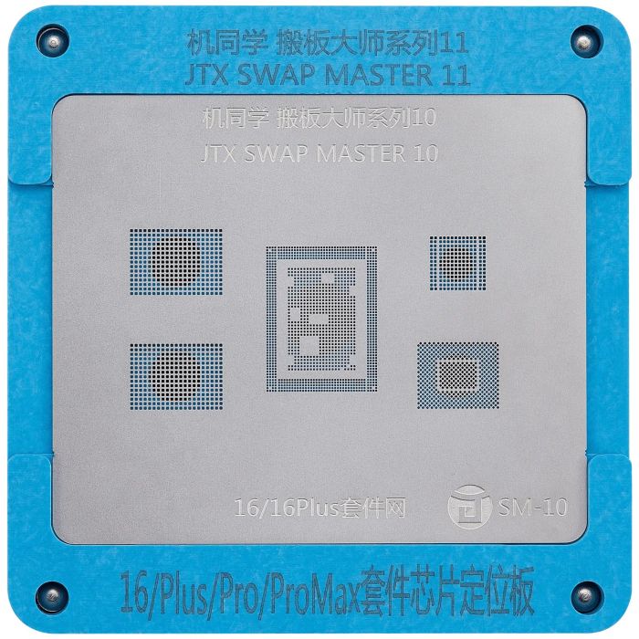 Swap Platine Chips Reballing Plattform (SM-01) für iPhone 8-16 Serie (JiTongXue)