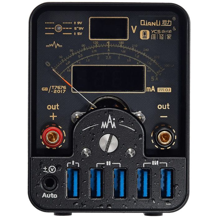 LT2 DC Netzteil mit Mount Akku Power Anschlusss für iPhone 6-14 Serie