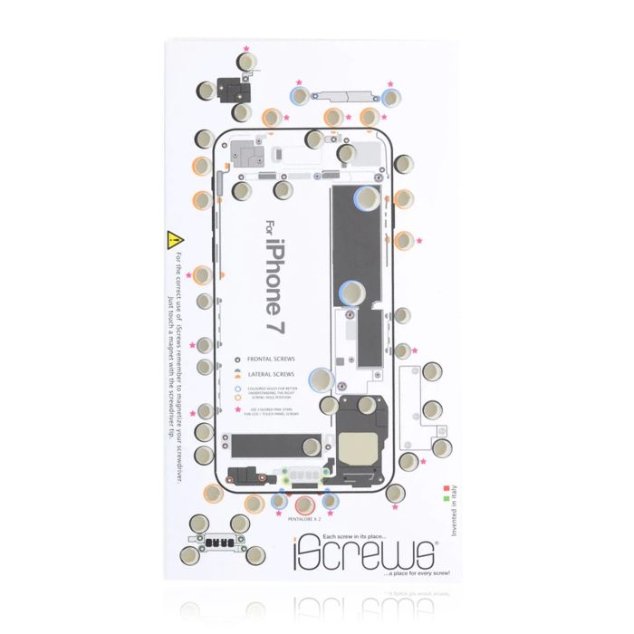iScrews Positionsmatte für iPhone 7 (dottorpod)