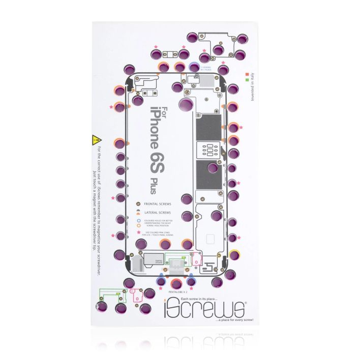 iScrews Positionsmatte für iPhone 6S Plus (dottorpod)
