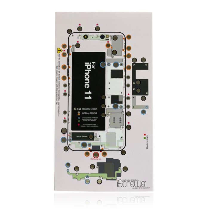 iScrews Positionsmatte für iPhone 11 (dottorpod)