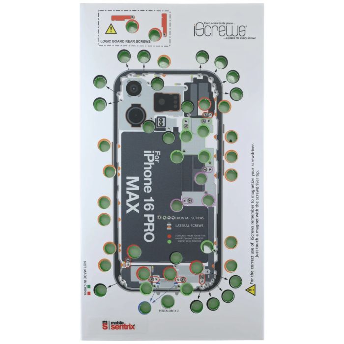 iScrews Positionsmatte für iPhone 16 Pro Max (dottorpod)