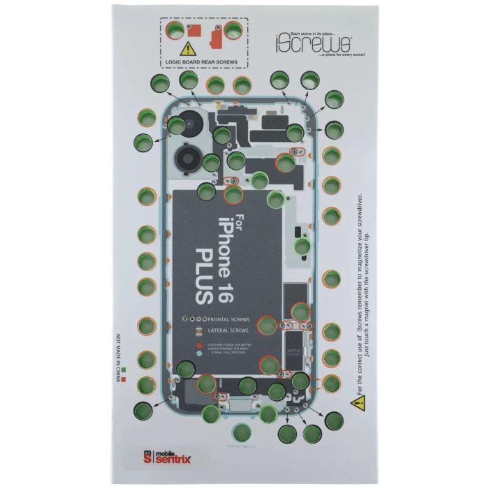 iScrews Positionsmatte für iPhone 16 Plus (dottorpod)