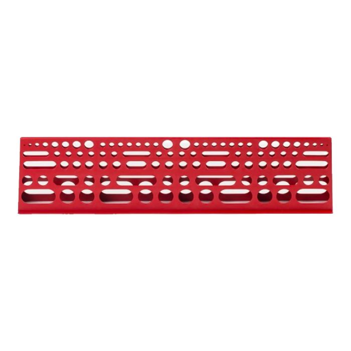 Werkzeug Rack (6 x 24" 1/8" x 2 3/4") - Rot