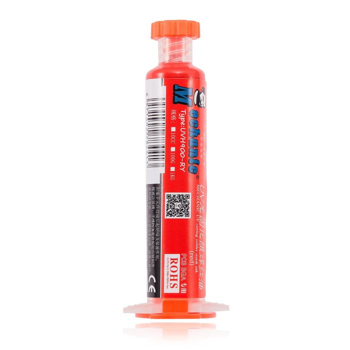 UV Lötstopplack Rot 10mL (Mechanic)