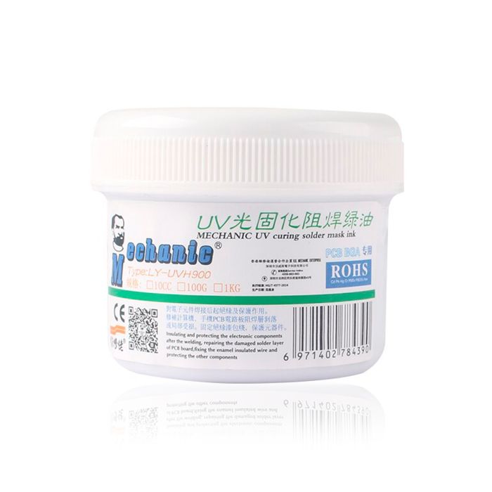 UV-härtende Lötstopplack-Tinte 100 g (LY-UVH900) (Mechanic)