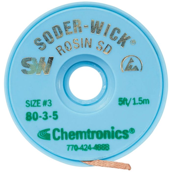 Chemtronics SW18035 Entlötlitze (2mm Wide: 1.5m long)