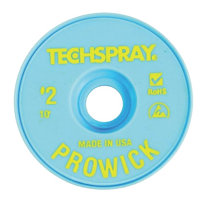 Pro Wick Entlöt Braid (1802-10F #2) (Techspray)