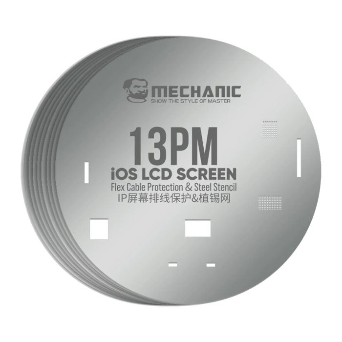 Bildschirm Kabel IC Schutz Schablone für iPhone 11 To 13 Pro Max (Mechanic)