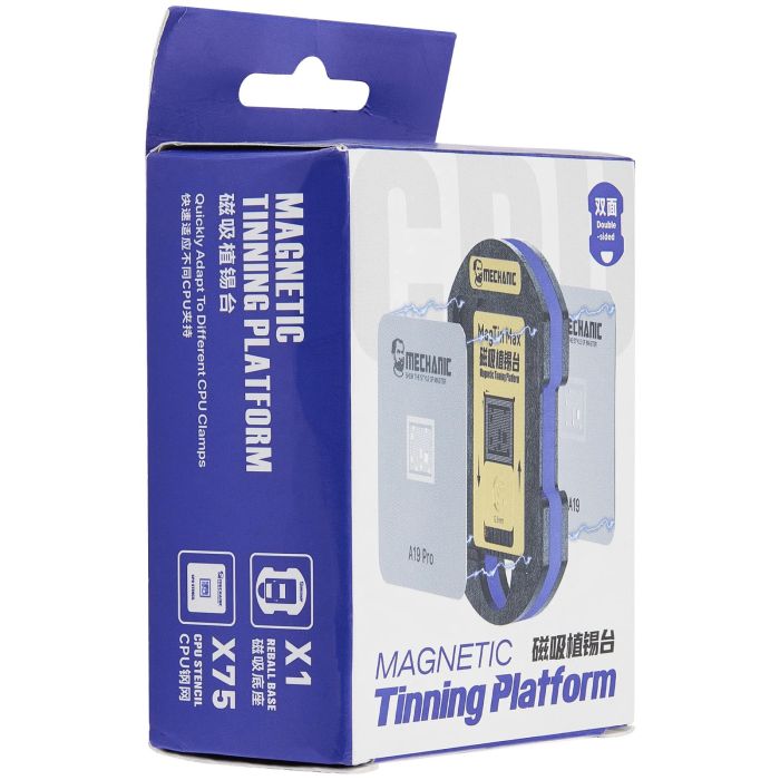 Mechanic MagTin Max Dual-Sided magnetisch BGA Reballing Plattform Set für