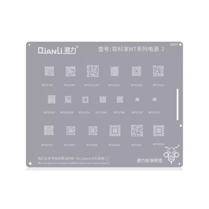 Bumblebee Schablone (QS69) MTK MT Serie 2 (Qianli)