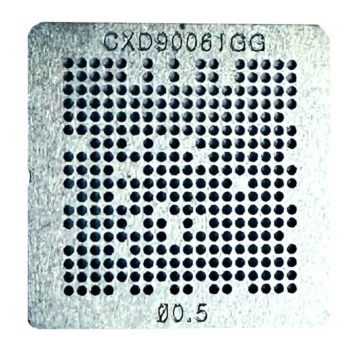 South Bridge BGA Reballing Schablone für PlayStation 5 (CXD90061GG) (1.8CM)