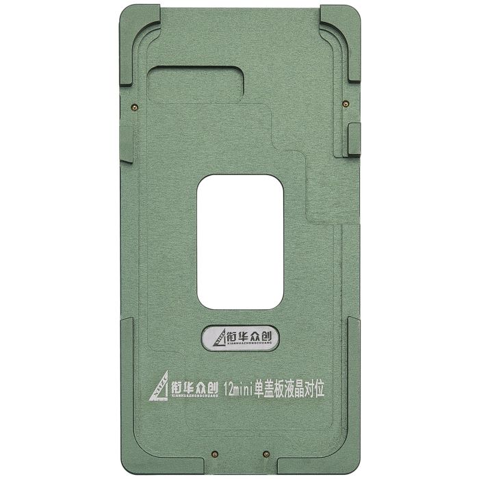 XHZC Aufbereitungs-Federform (nur Glas) Metall-Positionierform für iPhone Nr.2