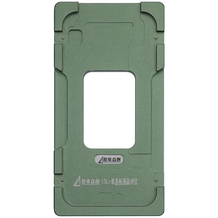 Aufbereitungs-Federform (nur Glas) Metall-Positionierform für iPhone 17 Air